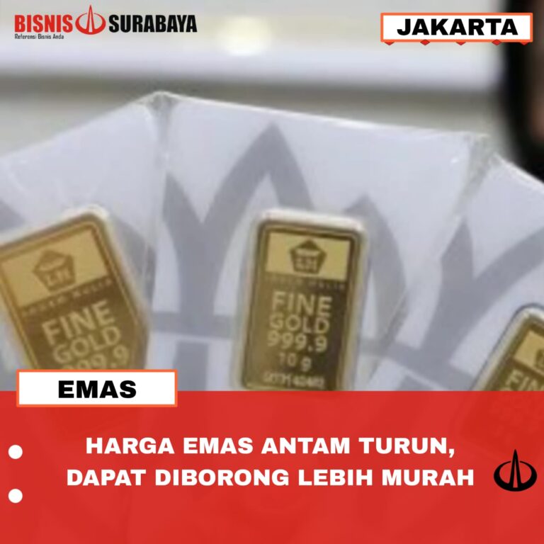 HARGA EMAS ANTUM TURUN, DAPAT DIBORONG LEBIH MURAH