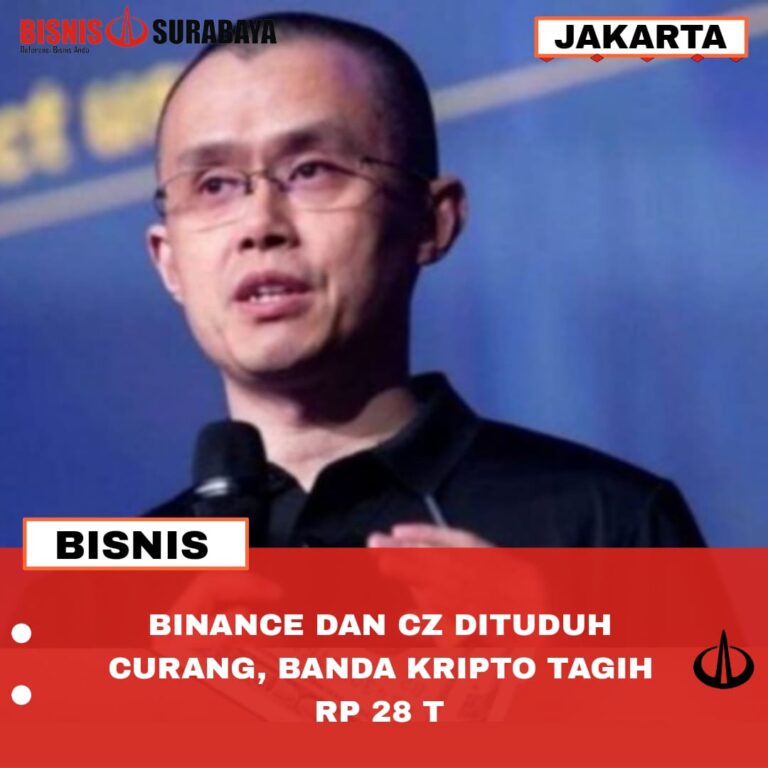 BINANCE DAM CZ DITUDUH CURANG, BANDAR KRIPTO TAGIH RP 28 T