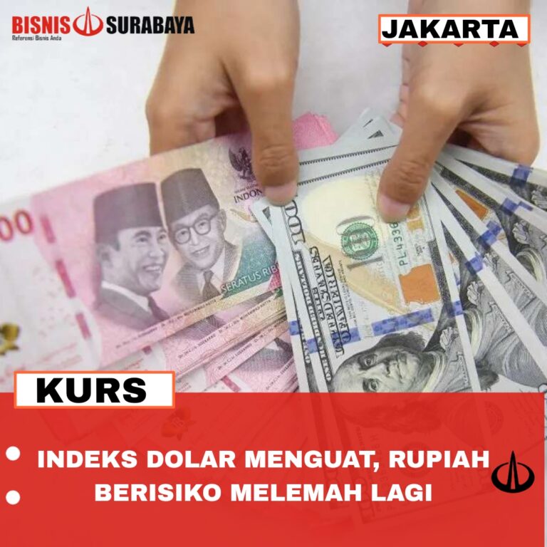 Indeks Dolar Menguat, Rupiah Berisiko Melemah Lagi