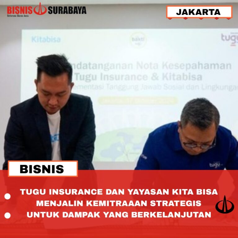 TUGU INSURANCE DAN YAYASAN KITA BISA MENJALIN KEMITRAAN STRATEGIS UNTUK DAMPAK YANG BERKELANJUTAN