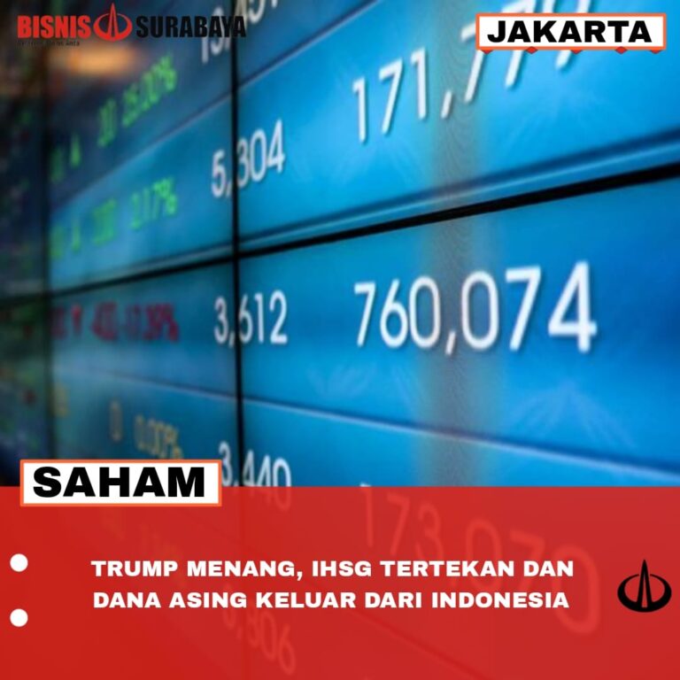 Trump Menang, IHSG Tertekan dan Dana Asing Keluar dari Indonesia