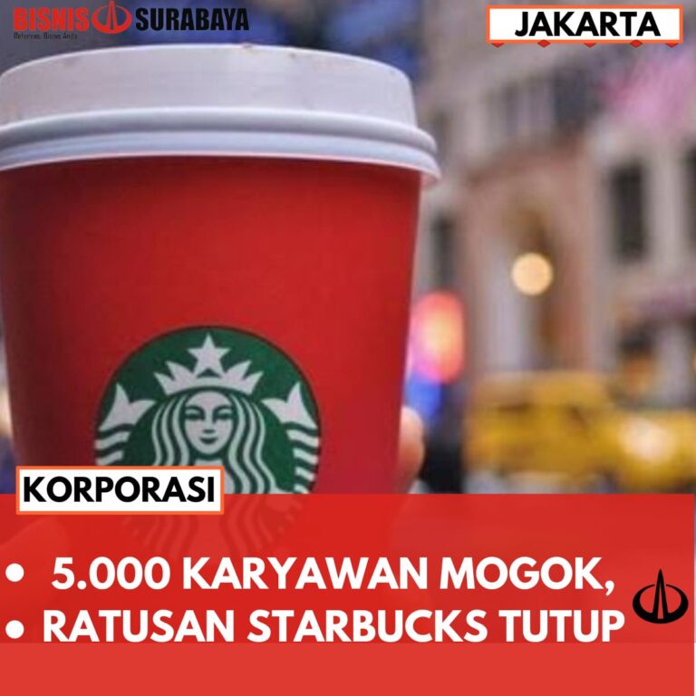 5.000 KARYAWAN MOGOK, RATUSAN STARBUCKS TUTUP