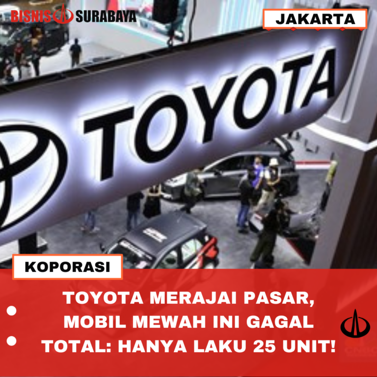 TOYOTA MERAJAI PASAR, MOBIL MEWAH INI GAGAL TOTAL: HANYA LAKU 25 UNIT!