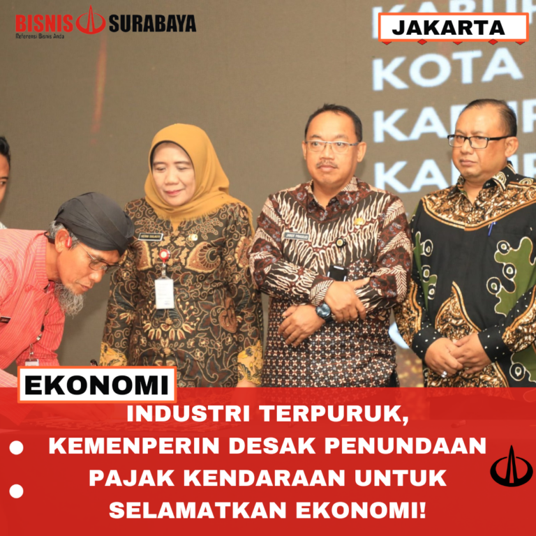 INDUSTRI TERPURUK, KEMENPERIN DESAK PENUNDAAN PAJAK KENDARAAN UNTUK SELAMATKAN EKONOMI!