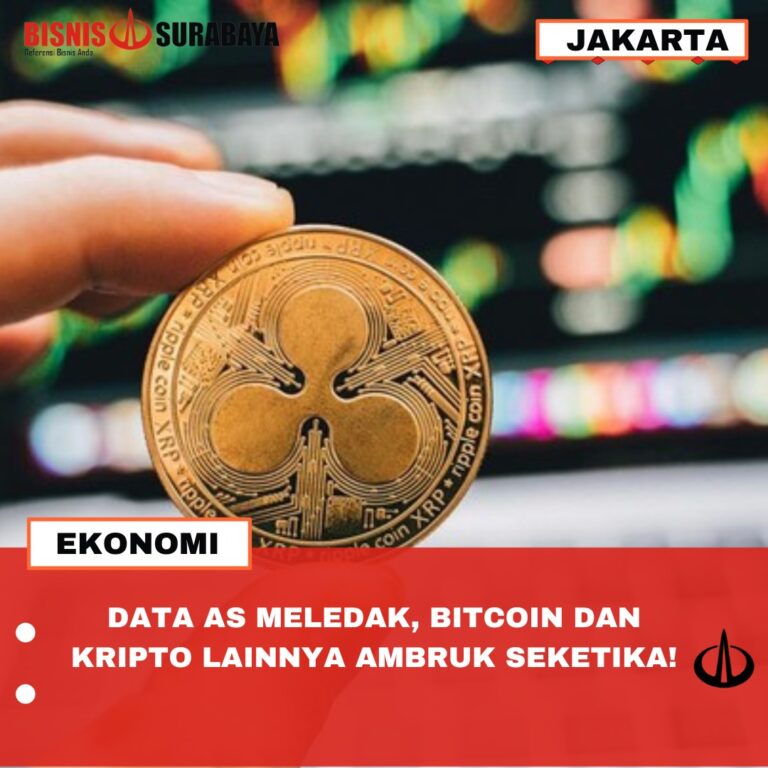 DATA AS MELEDAK, BITCOIN DAN KRIPTO LAINNYA AMBRUK SEKETIKA!