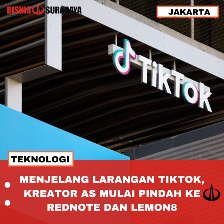 MENJELANG LARANGAN TIKTOK, KREATOR AS MULAI PINDAH KE REDNOTE DAN LEMON8