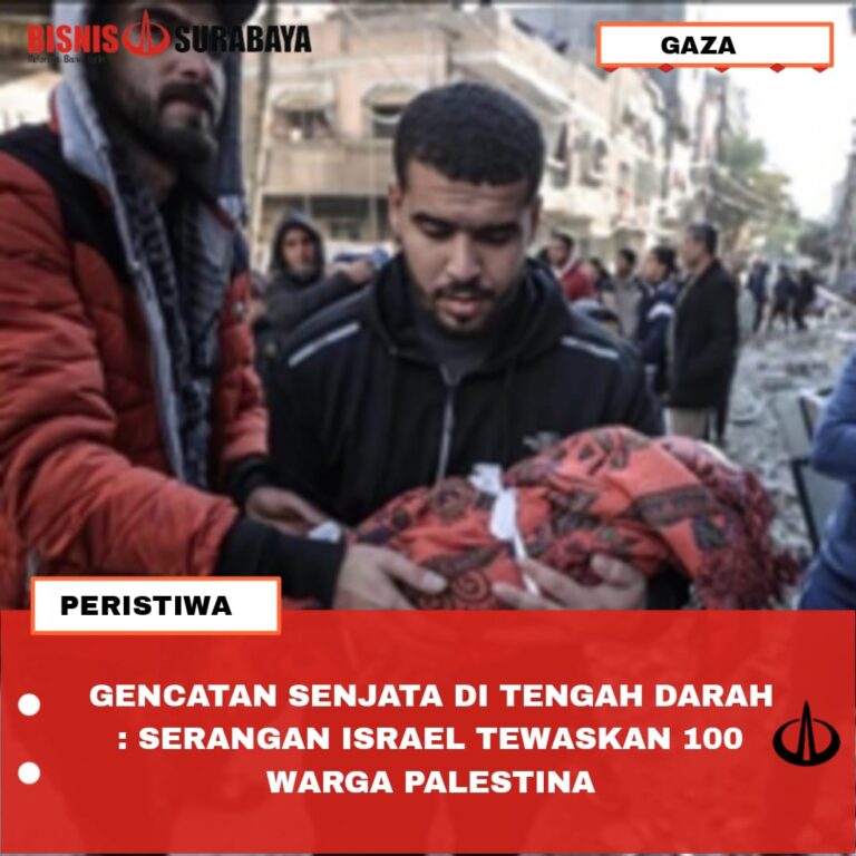 GENCATAN SENJATA DI TENGAH DARAH : SERANGAN ISRAEL TEWASKAN 100 WARGA PALESTINA