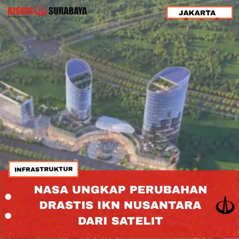 NASA UNGKAP PERUBAHAN DRASTIS IKN NUSANTARA DARI SATELIT