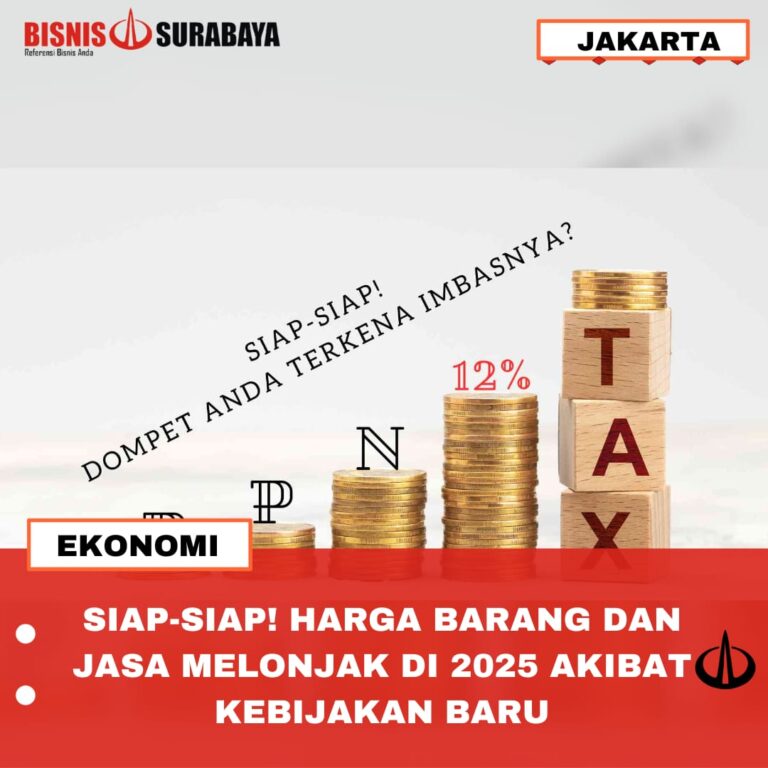 SIAP-SIAP! HARGA BARANG DAN JASA MELONJAK DI 2025 AKIBAT KEBIJAKAN BARU