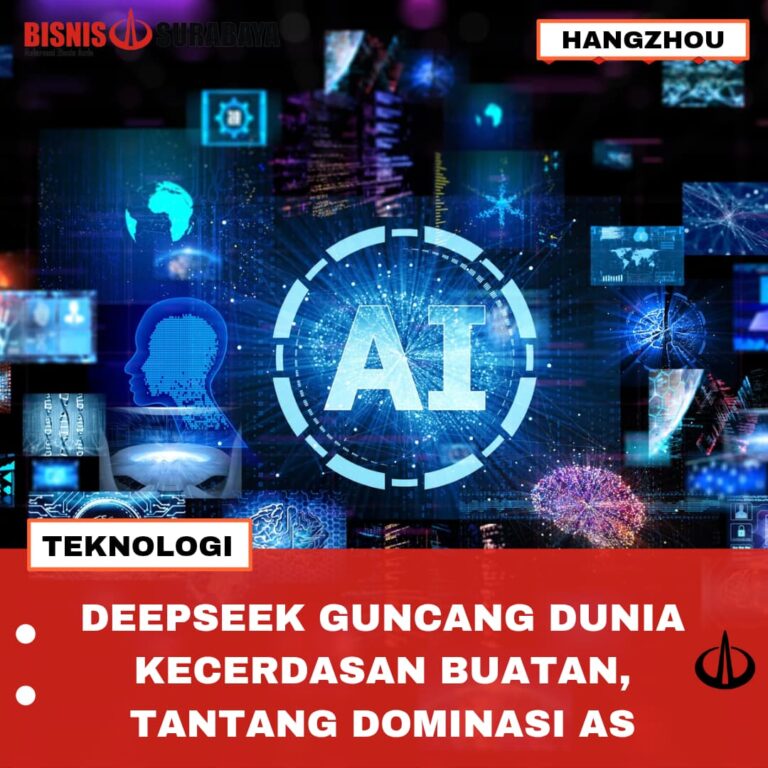 DEEPSEEK GUNCANG DUNIA KECERDASAN BUATAΝ, TANTANG DOMINASI AS