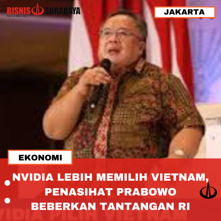 NVIDIA LEBIH MEMILIH VIETNAM, PENASIHAT PRABOWO BEBERKAN TANTANGAN RI