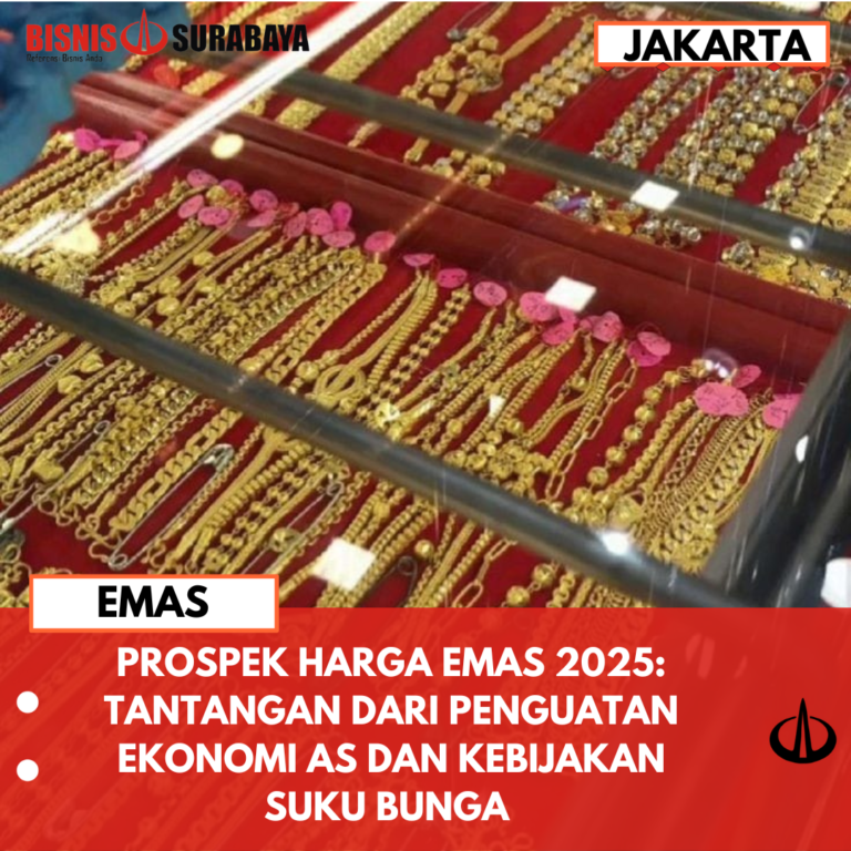 PROSPEK HARGA EMAS 2025: TANTANGAN DARI PENGUATAN EKONOMI AS DAN KEBIJAKAN SUKU BUNGA