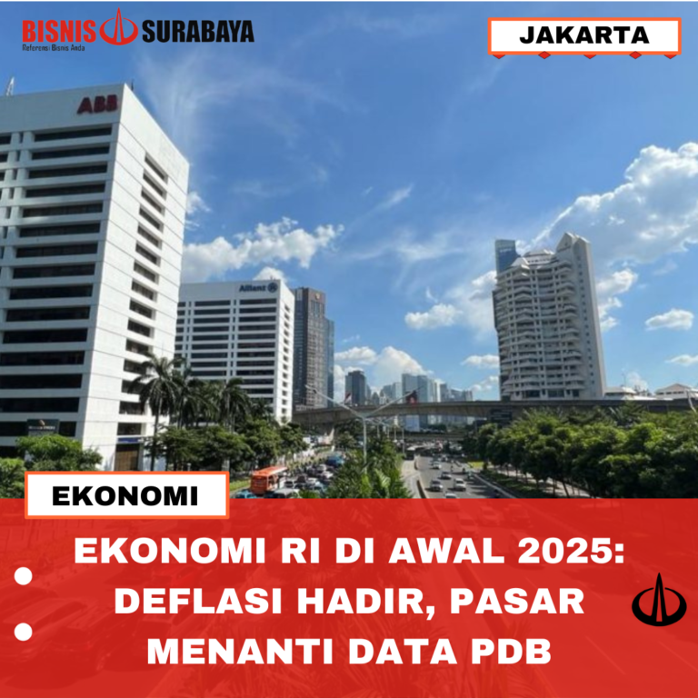 EKONOMI RI DI AWAL 2025: DEFLASI HADIR, PASAR MENANTI DATA PDB