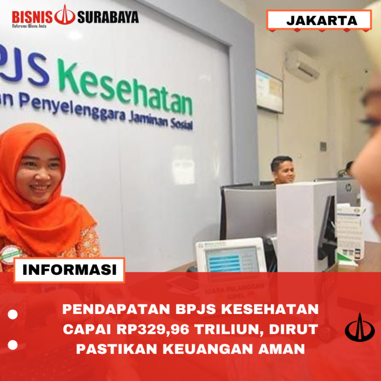 PENDAPATAN BPJS KESEHATAN CAPAI RP.329,96 TRILIUN, DIRUT PASTIKAN KEUANGAN AMAN