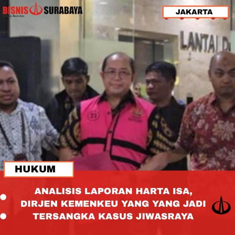 ANALISIS LAPORAN HARTA ISA, DIRJEN KEMENKEU YANG YANG JADI  TERSANGKA KASUS JIWASRAYA