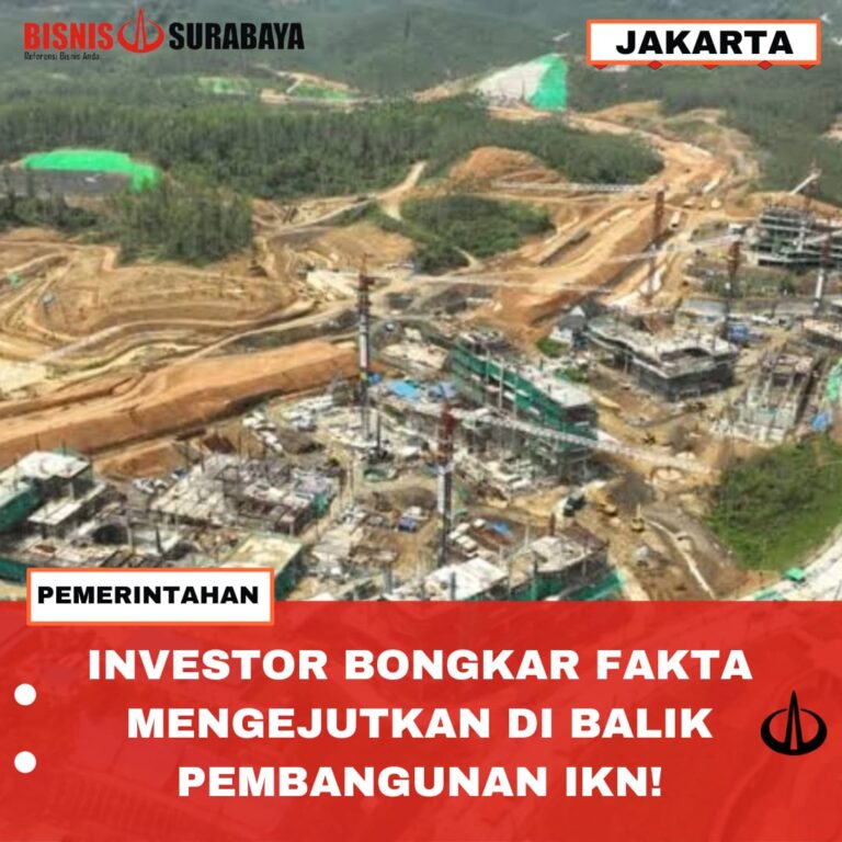 INVESTOR BBONGKAR FAKTA MENGEJUTKAN DI  BALIK PEMBANGUNAN IKN!