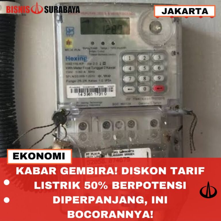 KABAR GEMBIRA! DISKON TARIF LISTRIK 50% BERPOTENSI DIPERPANJANG, INI BOCORANNYA