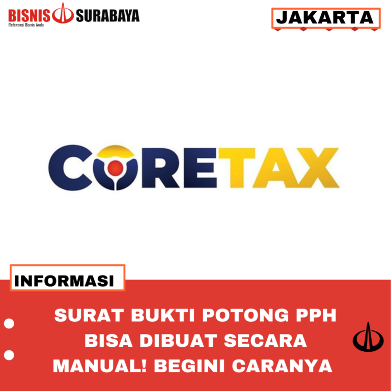 SURAT BUKTI POTONG PPH BISA DIBUAT SECARA MANUAL! BEGINI CARANYA