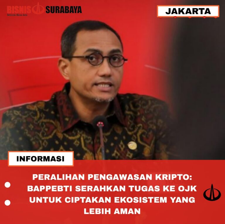 PERALIHAN PENGAWASAN KRIPTO: BAPPEBTI SERAHKAN TUGAS KE OJK UNTUK CIPTAKAN EKOSISTEM YANG LEBIH AMAN