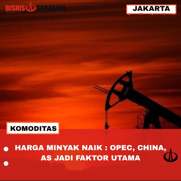 HARGA MINYAK NAIK: OPEC, CHINA, AS JADI FAKTOR UTAMA