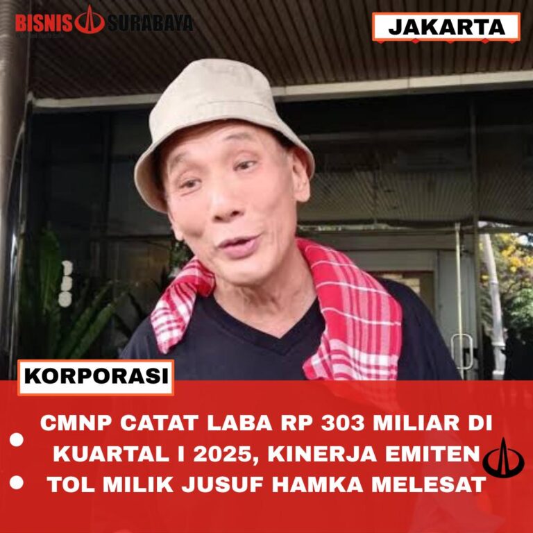 CMNP Catat Laba Rp303 Miliar di Kuartal I 2025, Kinerja Emiten Tol Milik Jusuf Hamka Melesat