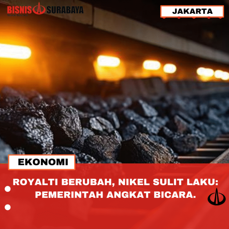 Royalti Berubah, Nikel Sulit Laku: Pemerintah Angkat Bicara.
