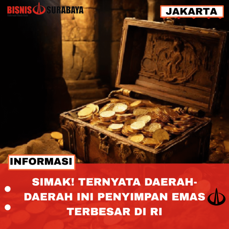 SIMAK! TERNYATA DAERAH-DAERAH INI PENYIMPAN EMAS TERBESAR DI RI