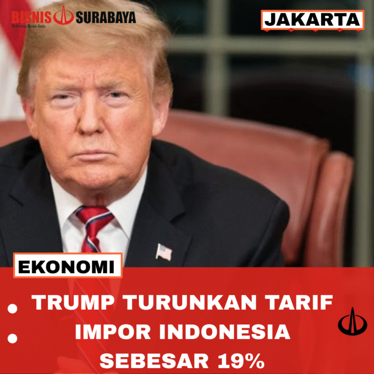 TRUMP TURUNKAN TARIF IMPOR INDONESIA SEBESAR 19%