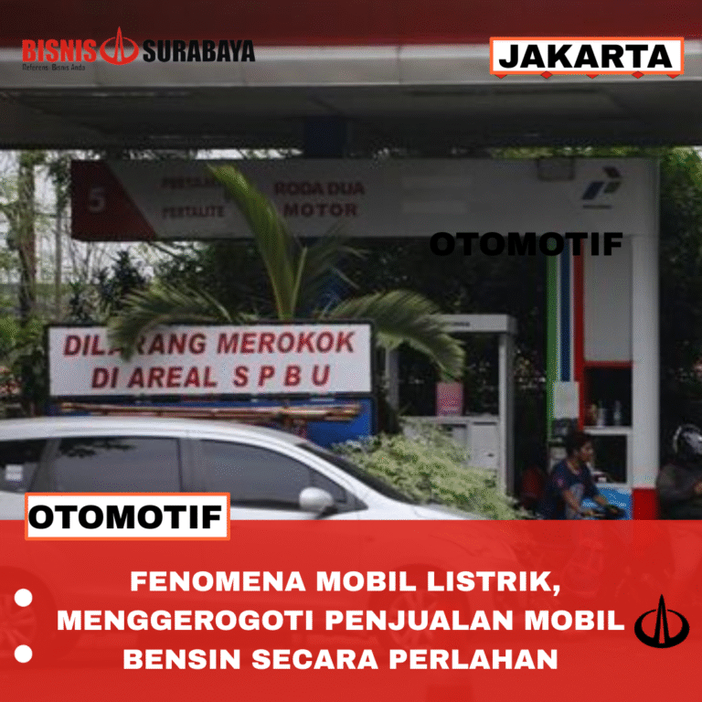 FENOMENA MOBIL LISTRIK, MENGGEROGOTI PENJUALAN MOBIL BENSIN SECARA PERLAHAN