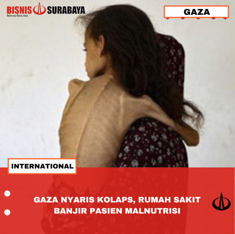 GAZA NYARIS KOLAPS, RUMAH SAKIT BANJIR PASIEN MALNUTRISI