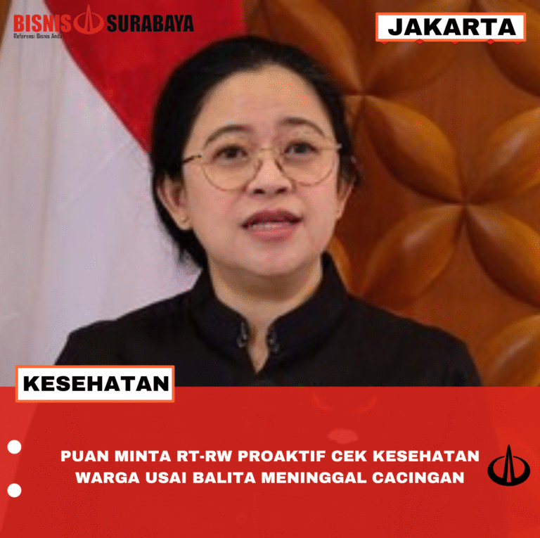 PUAN MINTA RT-RW PROAKTIF CEK KESEHATAN WARGA USAI BALITA MENINGGAL CACINGAN