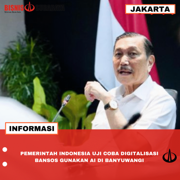 PEMERINTAH INDONESIA UJI COBA DIGITALISASI BANSOS GUNAKAN AI DI BANYUWANGI
