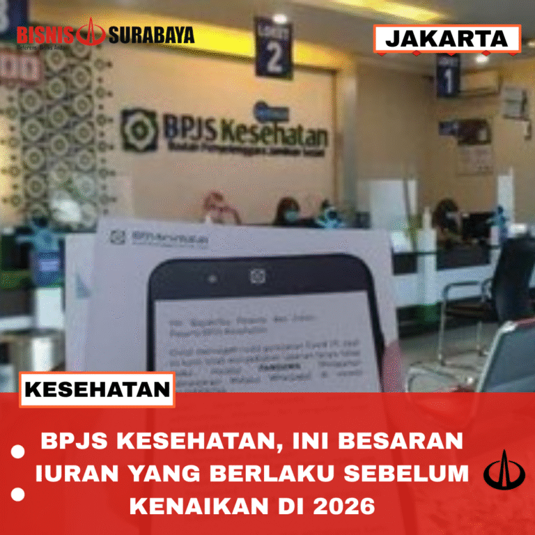 BPJS KESEHATAN, INI BESARAN IURAN YANG BERLAKU SEBELUM KENAIKAN DI 2026