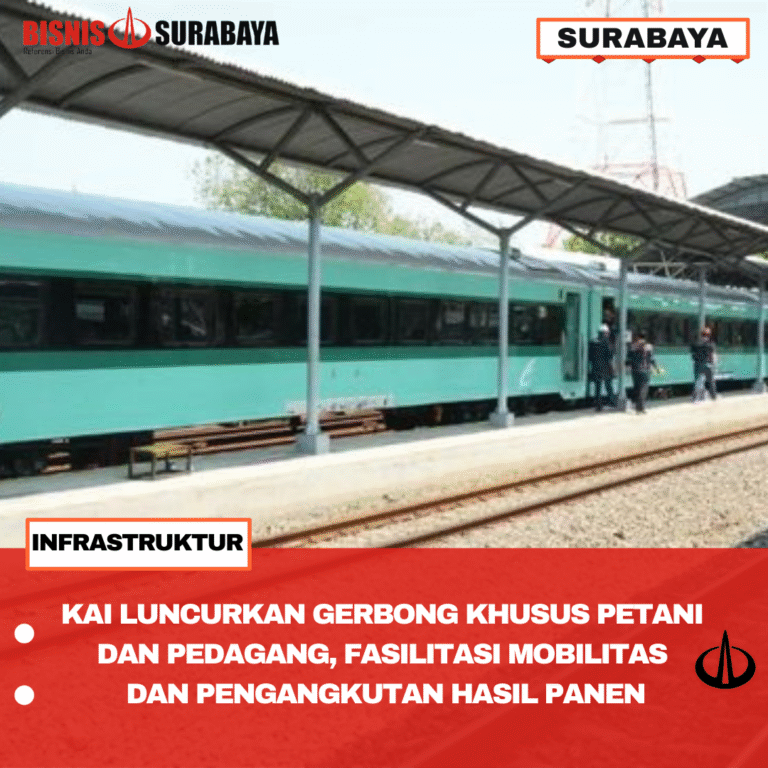 KAI LUNCURKAN GERBONG KHUSUS PETANI DAN PEDAGANG, FASILITASI MOBILITAS DAN PENGANGKUTAN HASIL PANEN