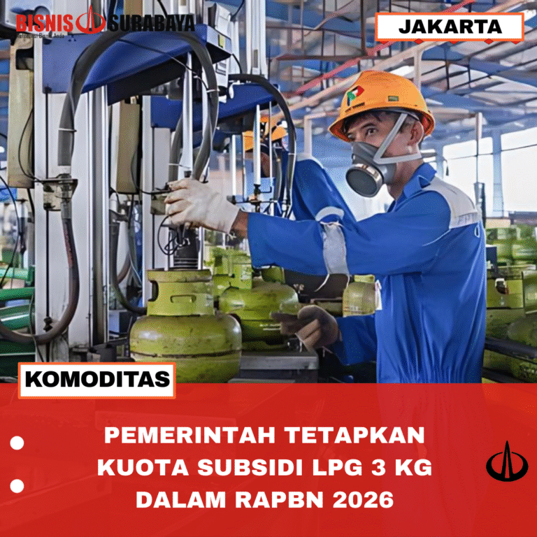 PEMERINTAH TETAPKAN KUOTA SUBSIDI LPG 3 KG DALAM RAPBN 2026