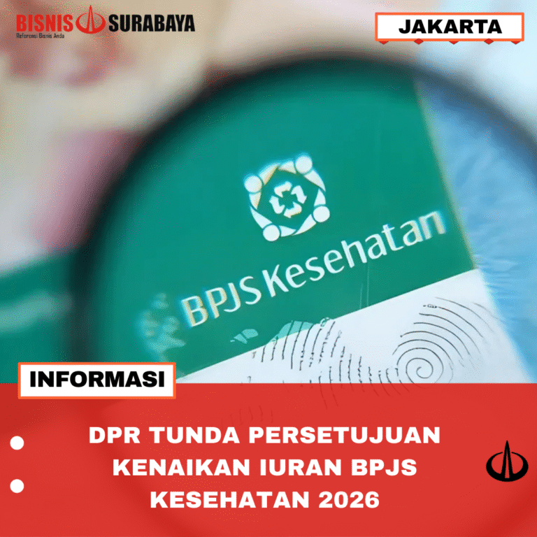 DPR TUNDA PERSETUJUAN KENAIKAN IURAN BPJS KESEHATAN 2026