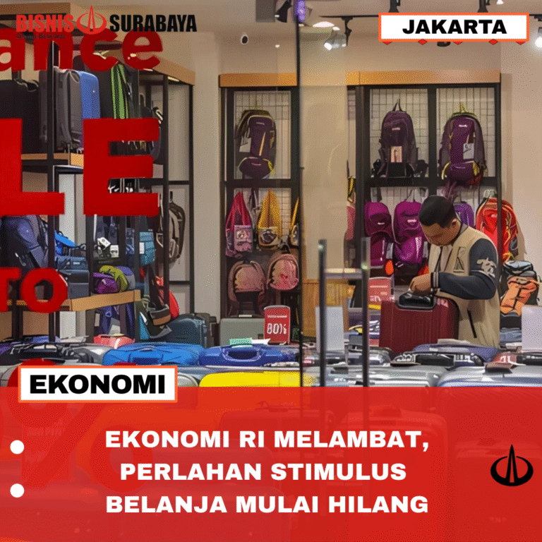 EKONOMI RI MELAMBAT, PERLAHAN STIMULUS BELANJA MULAI HILANG