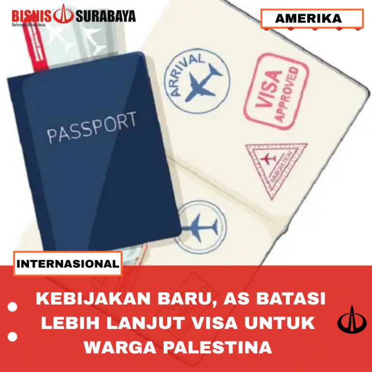 KEBIJAKAN BARU, AS BATASI LEBIH LANJUT VISA UNTUK WARGA PALESTINA