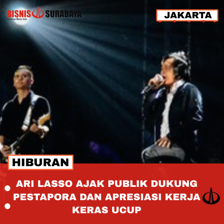 ARI LASSO DUKUNG PUBLIK DUKUNG PESTAPORA DAN APRESIASI KERJA KERAS UCUP