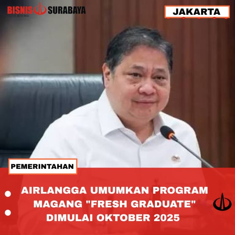 AIRLANGGA UMUMKAN PROGRAM MAGANG “FRESH GRADUATE” DIMULAI OKTOBER 2025