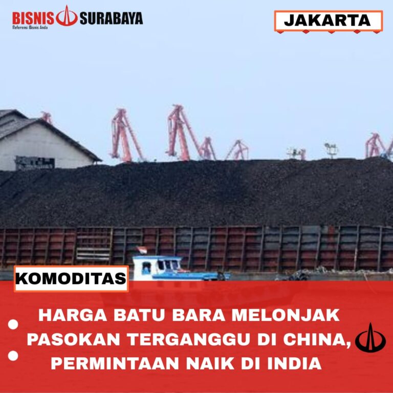 HARGA BATU BARA MELONJAK PASOKAN TERGANGGU DI CHINA, PERMINTAAN NAIK DI INDIA