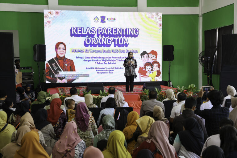 GENCARKAN WAJIB BELAJAR 13 TAHUN DI SURABAYA, PAUD JADI LANGKAH AWALPENDIDIKAN KARAKTER