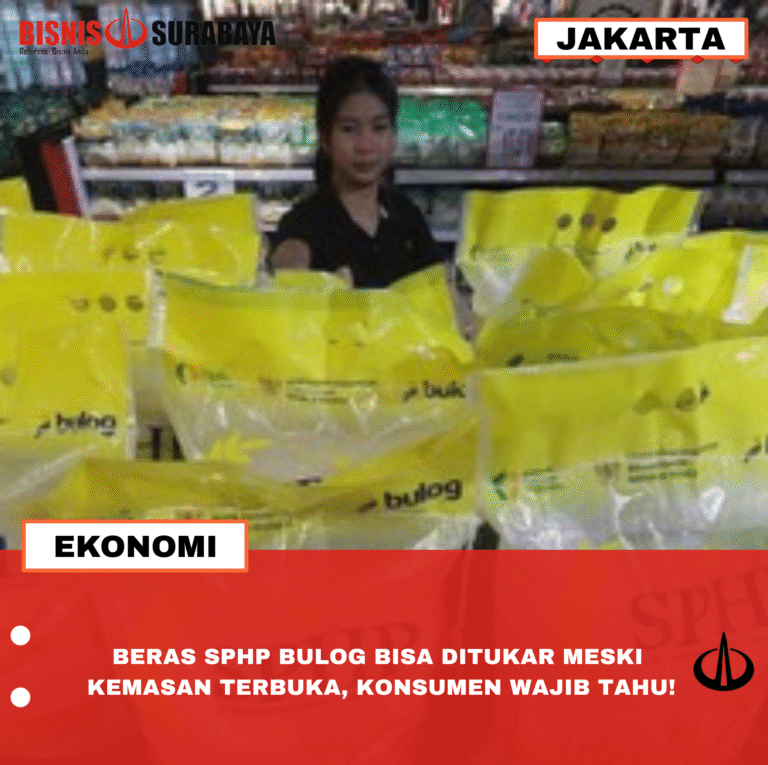 BERAS SPHP BULOG BISA DITUKAR MESKI KEMASAN TERBUKA, KONSUMEN WAJIB TAHU!