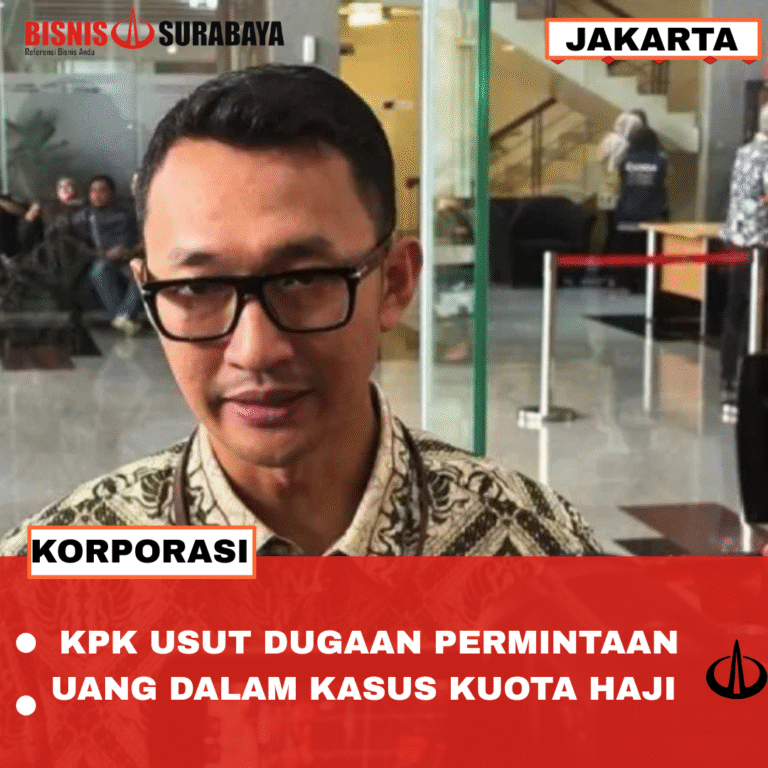 KPK USUT DUGAAN PERMINTAAN UANG DALAM KASUS KUOTA HAJI