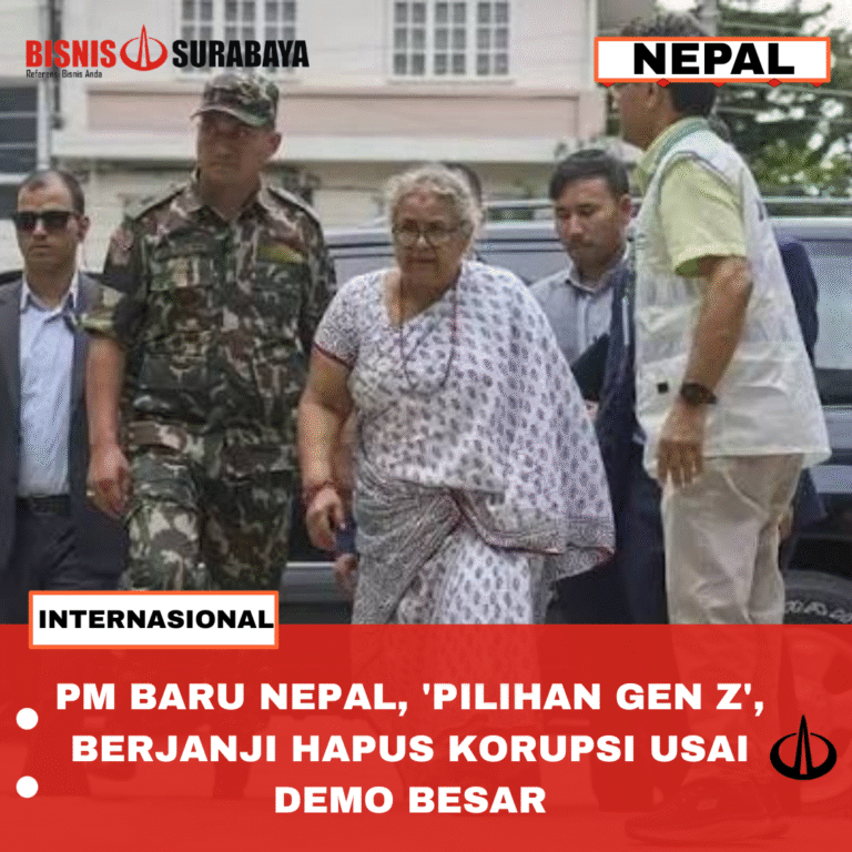 PM BARU NEPAL ‘PILIHAN GEN Z’, BERJANJI HAPUS KORUPSI USAI DEMO BESAR