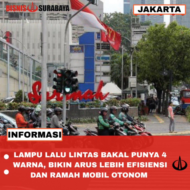 LAMPU LALU LINTAS BAKAL PUNYA 4 WARNA, BIKIN ARUS LEBIH EFISIENSI DAN RAMAH MOBIL OTONOM