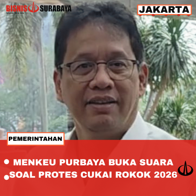 MENKEU PURBAYA BUKA SUARA SOAL PROTES CUKAI ROKOK 2026
