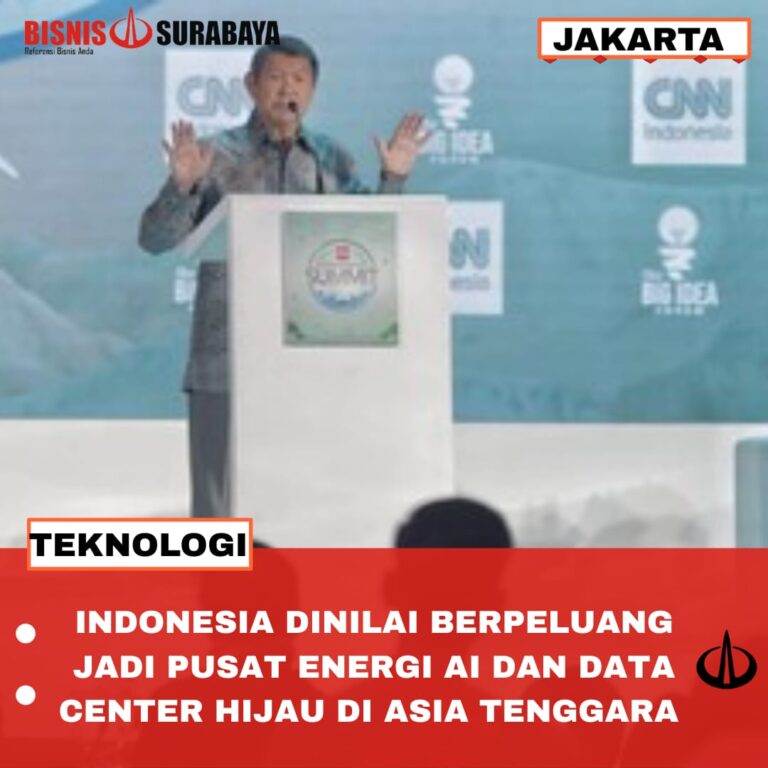 INDONESIA DINILAI BERPELUANG JADI PUSAT ENERGI AI DAN DATA CENTER HIJAU DI ASIA TENGGARA