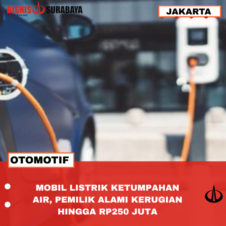 MOBIL LISTRIK KETUMPAHAN AIR, PEMILIK ALAMI KERUGIAN HINGGA RP250 JUTA