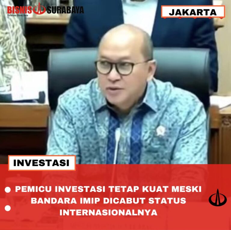 PEMICU INVESTASI TETAP KUAT MESKI BANDARA IMIP DICABUT STATUS INTERNASIONALNYA